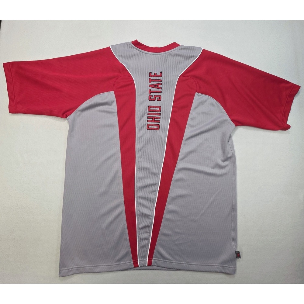 Vintage Ohio State Buckeyes Shirt Men XL Team Issue Nike Center Swoosh Y2K